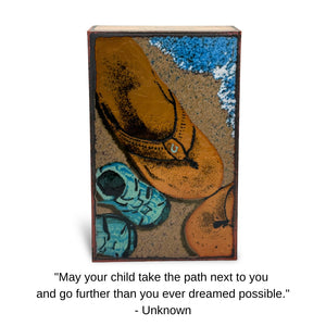 Llew - Spiritile Glass Over Copper - 'Walk With Me' #277