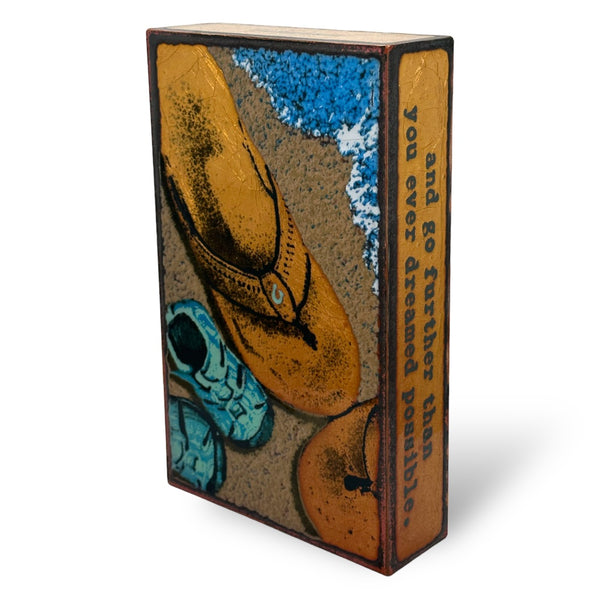 Llew - Spiritile Glass Over Copper - 'Walk With Me' #277