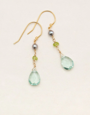 Holly Yashi - Earrings - Astoria Drop (Seashore) #60155