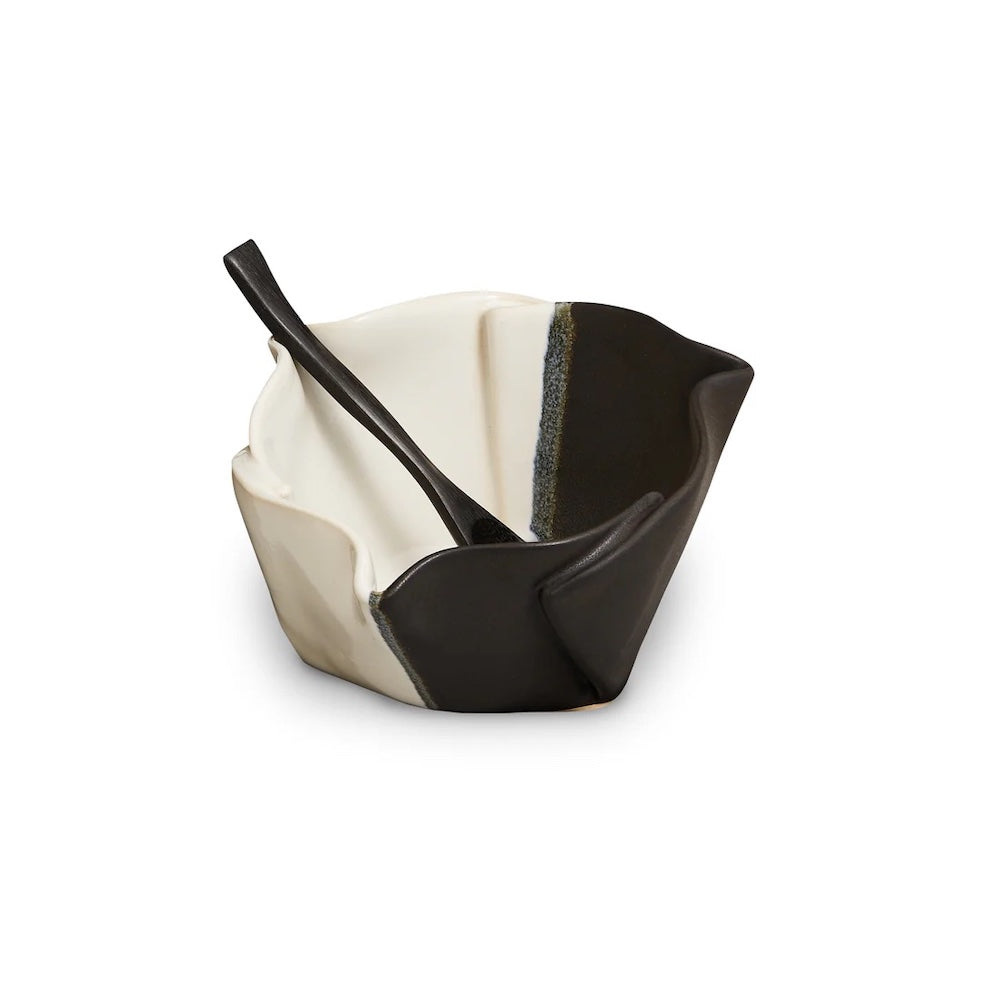 Hilborn Pottery - Multipurpose Dish (Black & White)