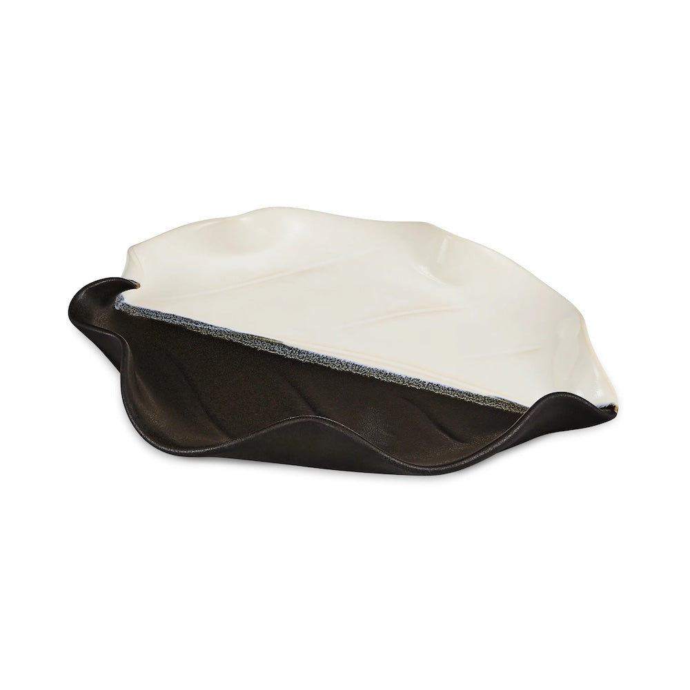 Hilborn Pottery - Snack Plate (Black & White)