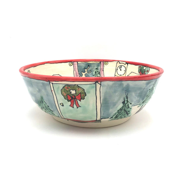 Sullivan - Large Bowl - 'We've spotted him! Better go to bed soon.' #DSX002