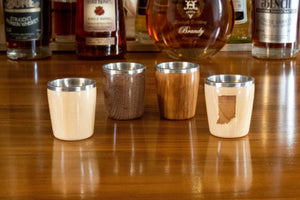 Dickinson Woodworking - Cherry Shot Glass - 410C