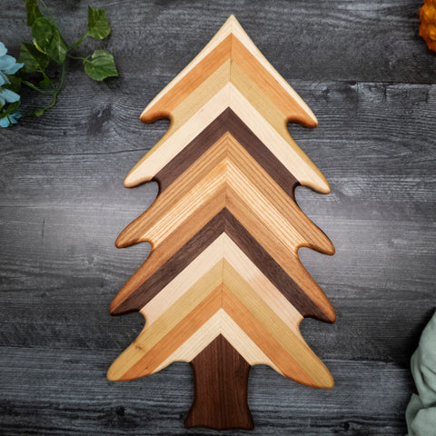 Dickinson Woodworking - Cutting Board - Evergreen Tree #565-Christmas