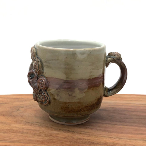 Ed Noonen - Capuccino Mug (Skull & Roses Detail) #18