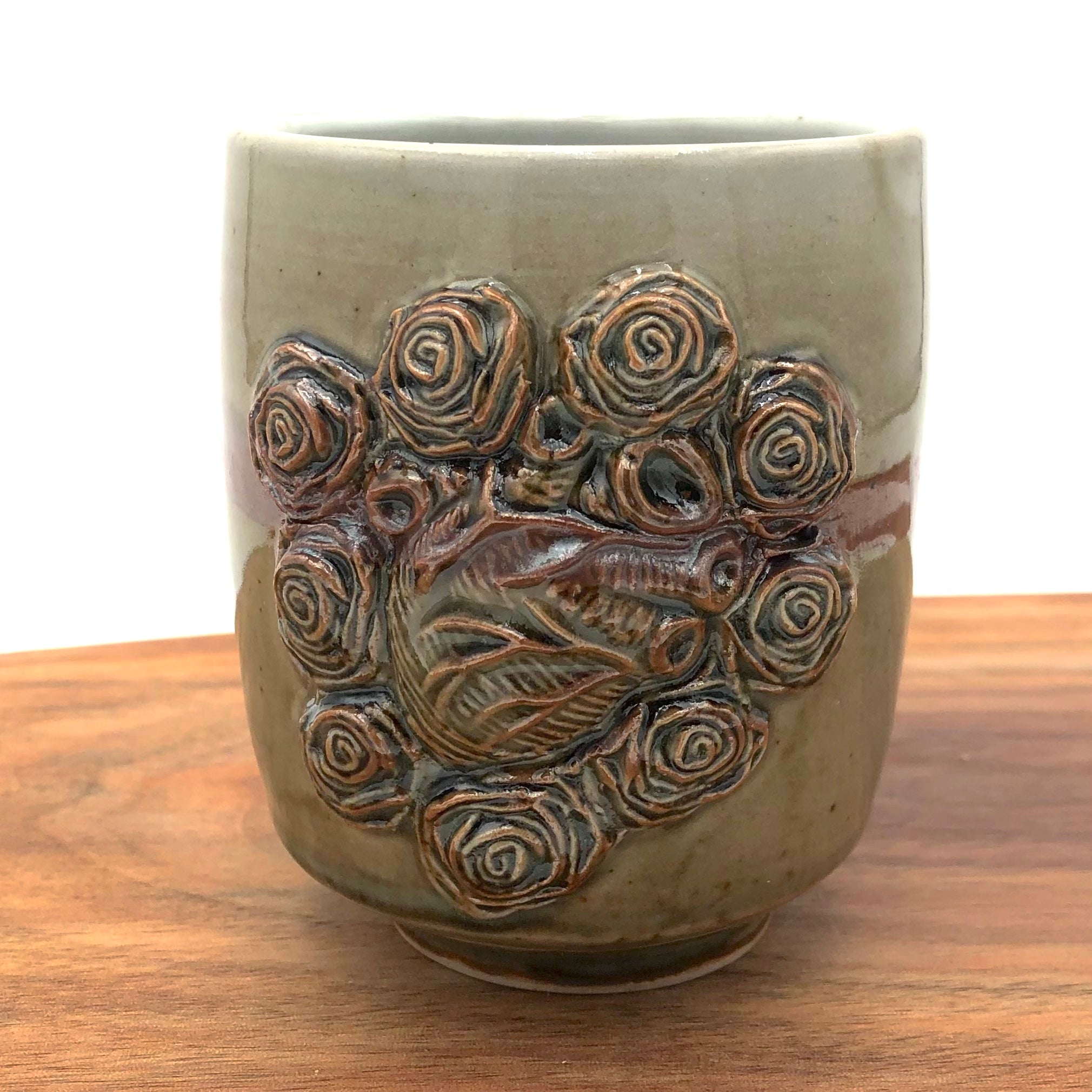 Ed Noonen - Capuccino Mug (Anatomically Correct Heart & Roses) #20