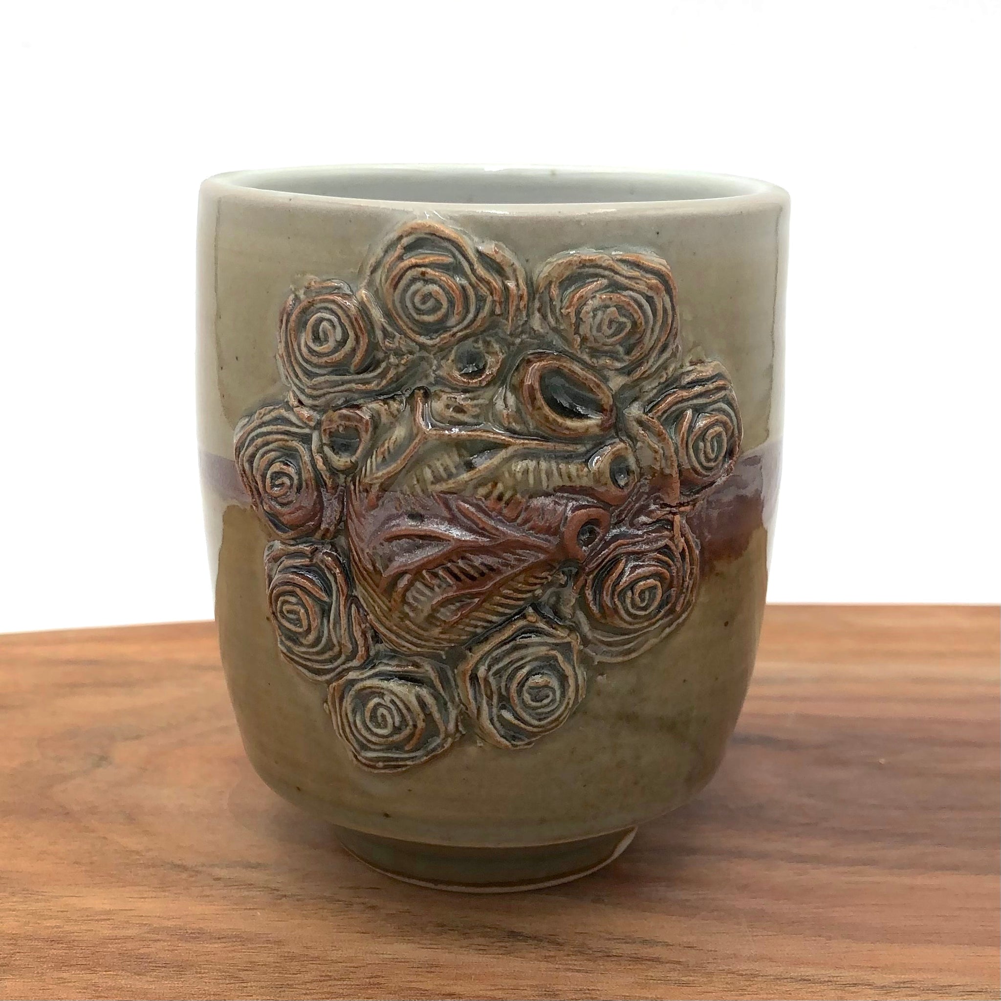 Ed Noonen - Capuccino Mug (Anatomically Correct Heart & Roses) #23