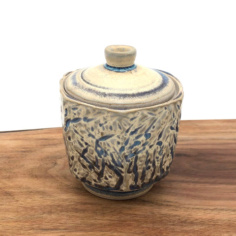 Ed Noonen - 3"x 5" Faceted Rutile Spice Jar #41