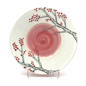 Egitto - 15" Wall Hanging Plate - Cherry Blossom Tree - 130