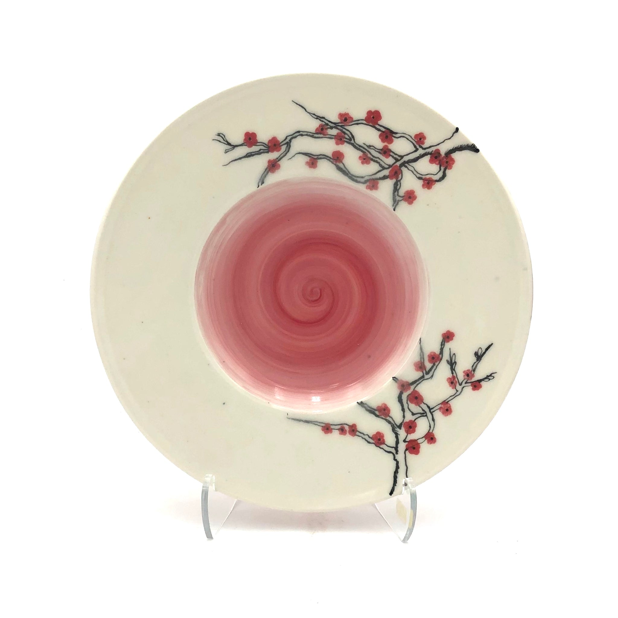 Egitto - 11.5" Wall Hanging Plate - Cherry Blossom Tree - 110