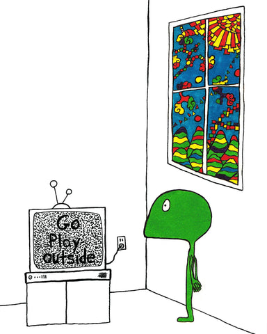 Seth Pitt - 8 x 10 Print - 'Go Play Outside' #105/G21