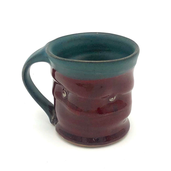 Smith - Dented Mug - Small (Red/Blue)