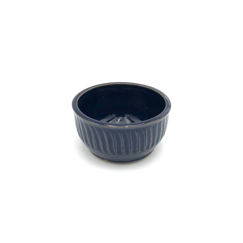 Coburn - Cereal Bowl (Fluted Dark Blue)