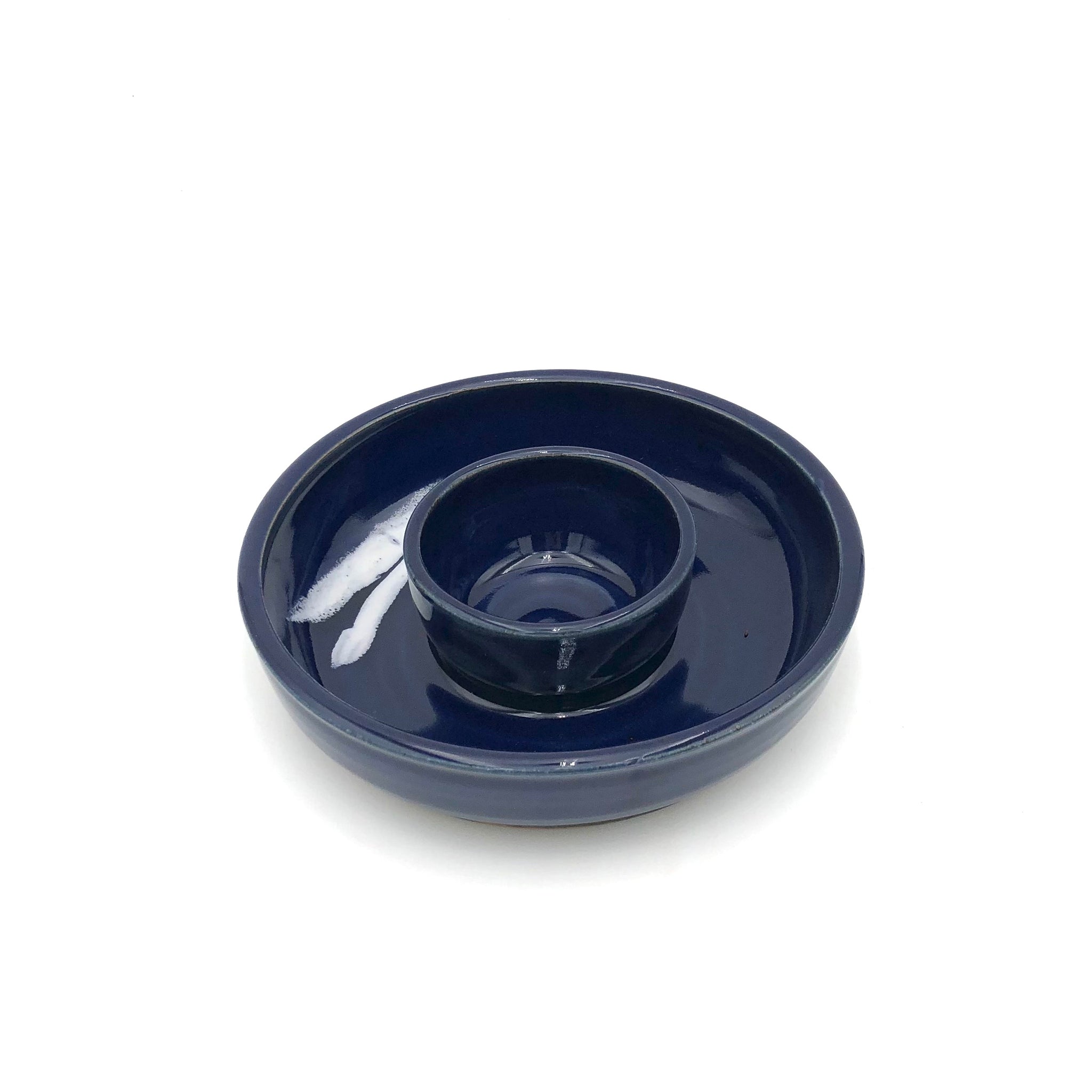 Coburn - Chip & Dip - Small (Dark Blue with Splash)