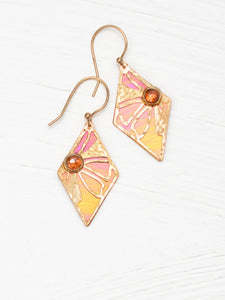 Holly Yashi - Earrings - 'Drew' (Sunset)