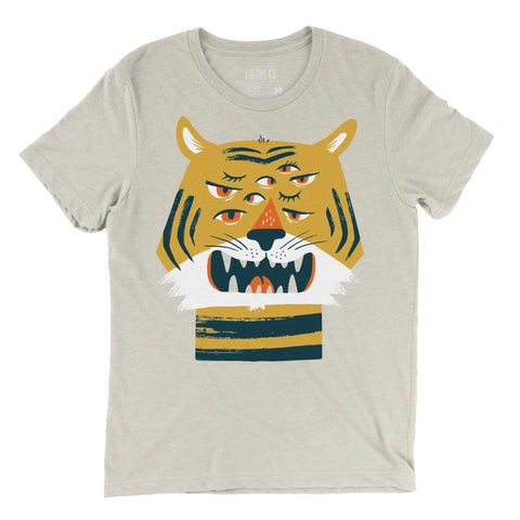 Factory 43 - Printed T-Shirt - 'Eyes of the Tiger' (Assorted Sizes)