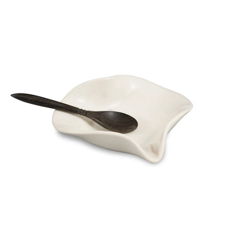 Hilborn Pottery - Heart Dish (White)