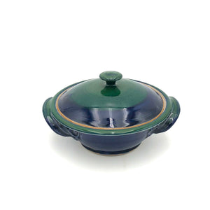 Coburn -   Medium Lidded Casserole (Blue/Green)