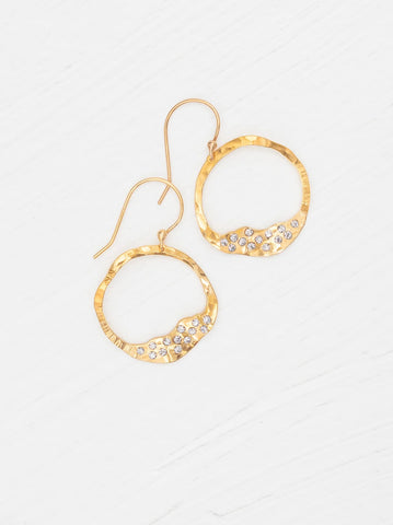 Holly Yashi - Earrings - 'Mila' (Gold)