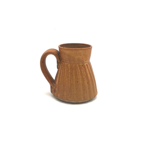 Coburn - Small Mug (Fluted Light Brown)