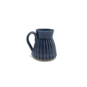 Coburn - Small Mug (Fluted Dark Blue)