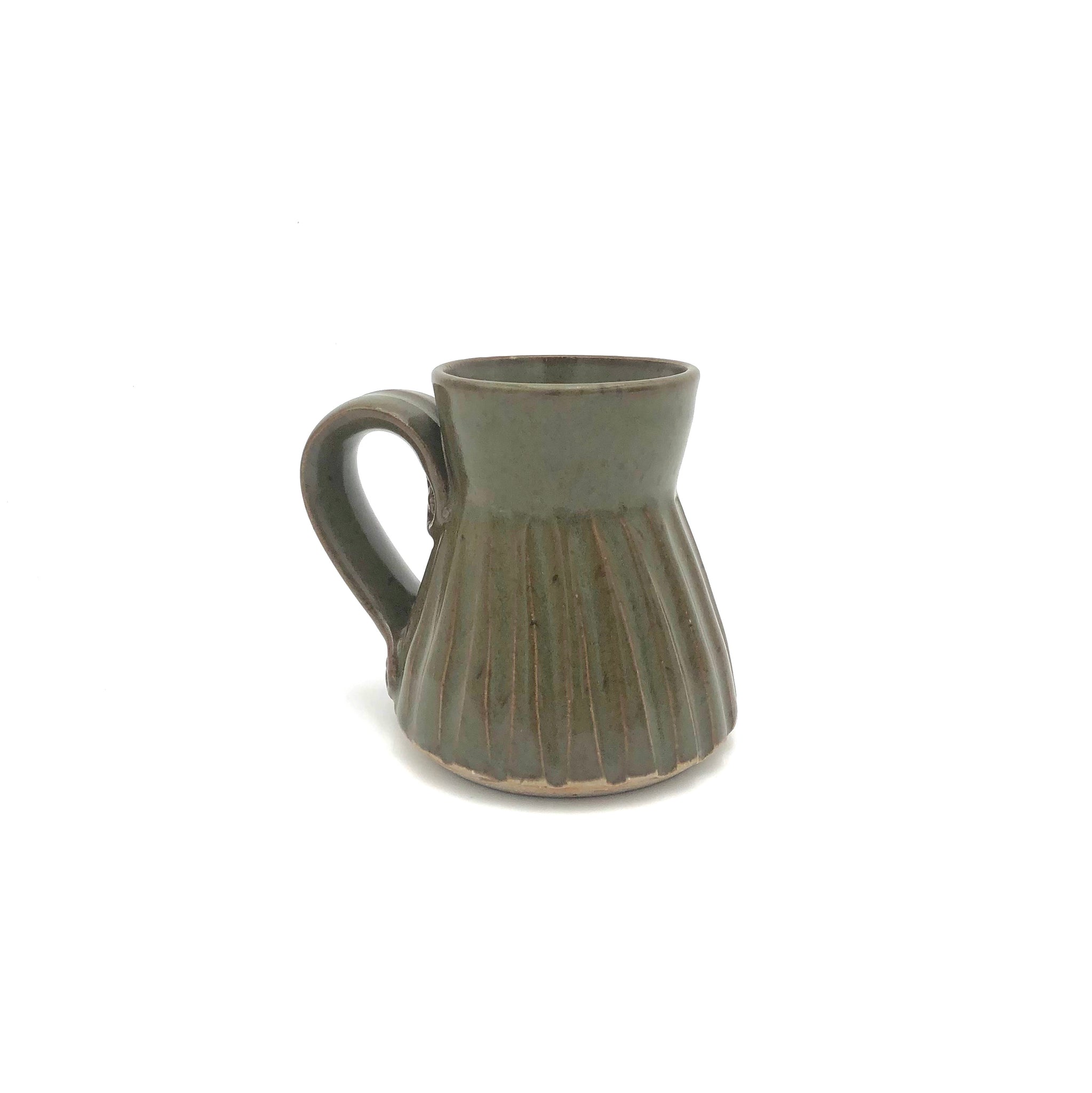 Coburn - Small Mug (Fluted Green)