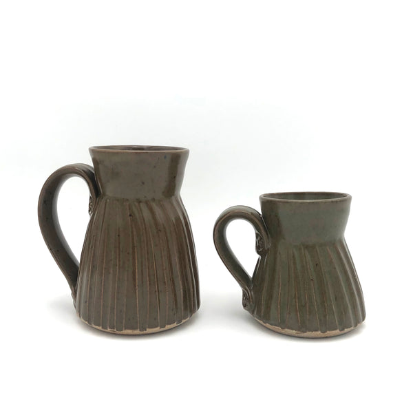 Coburn - Large Mug (Fluted Green)