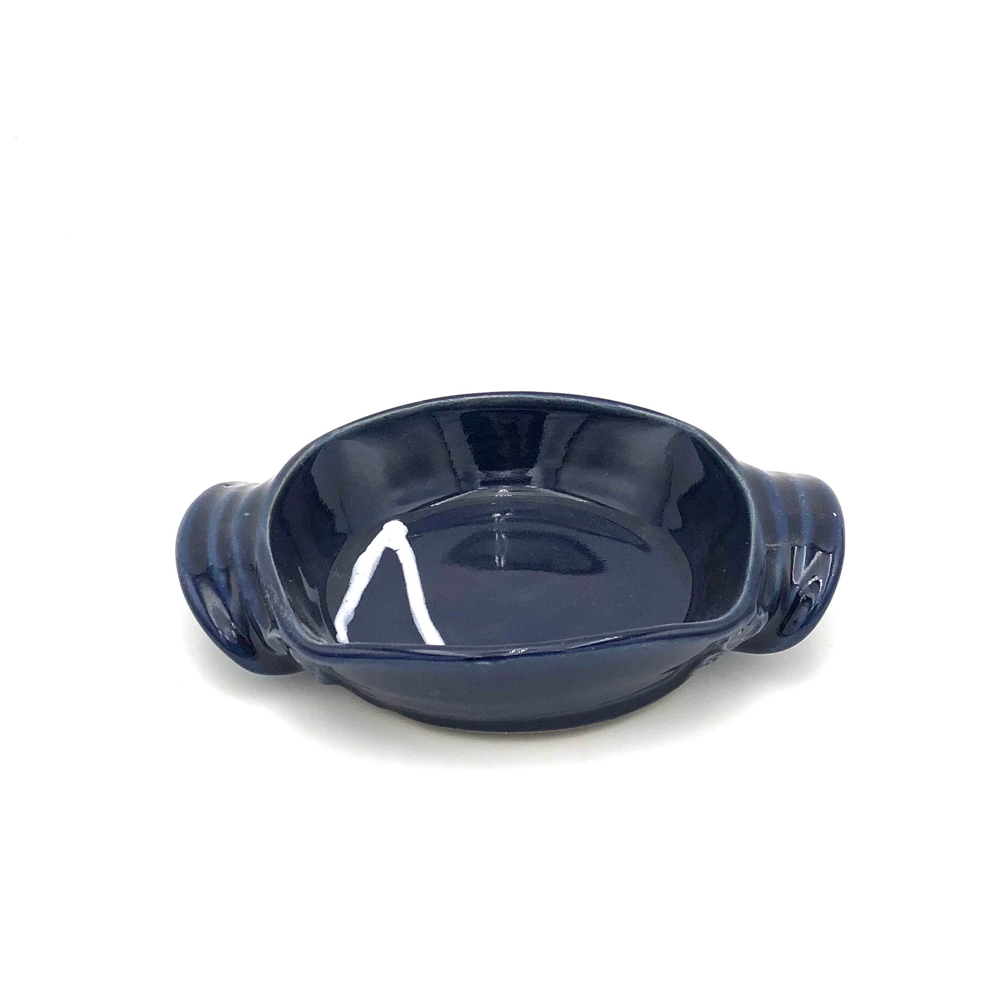 Coburn - Open Casserole - Small (Dark Blue with Splash)