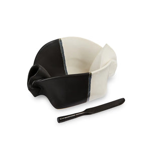 Hilborn Pottery - Pinch Pot (Black & White)