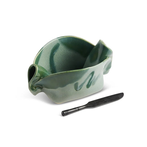 Hilborn Pottery - Pinch Pot (Green)