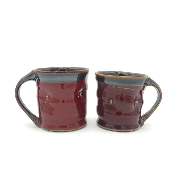 Smith - Dented Mug - Large (Red/Black)