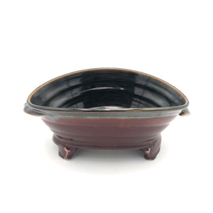 Smith - Oval Serving Bowl - Small (Red/Black)