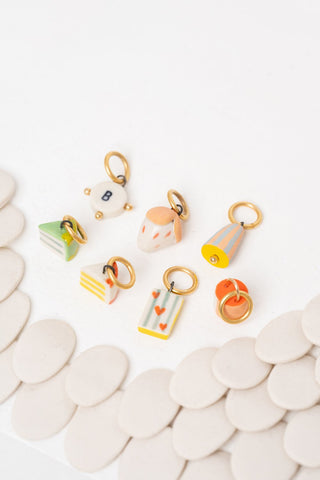 Twenty Two West - Ceramic Jewelry - Mini Seasonal Charms (Assorted Designs)