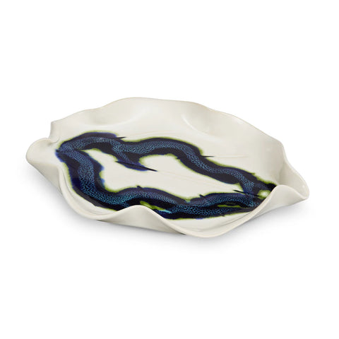 Hilborn Pottery - Snack Plate (Northern Lights)