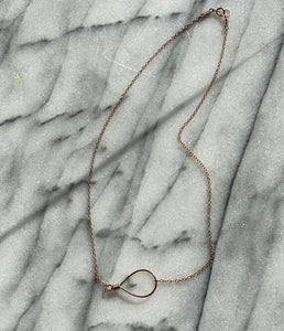 Finding Felicity - Necklace - Solo - Rose Gold Fill